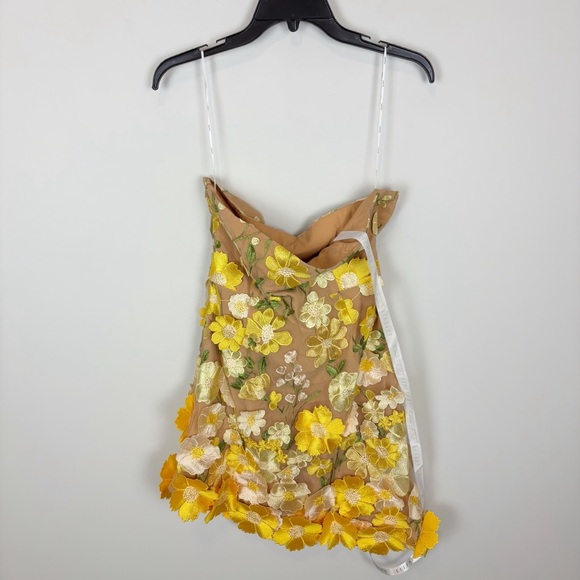 ELLIATT New Age Dress in Yellow Multi Size M - Picture 4 of 11